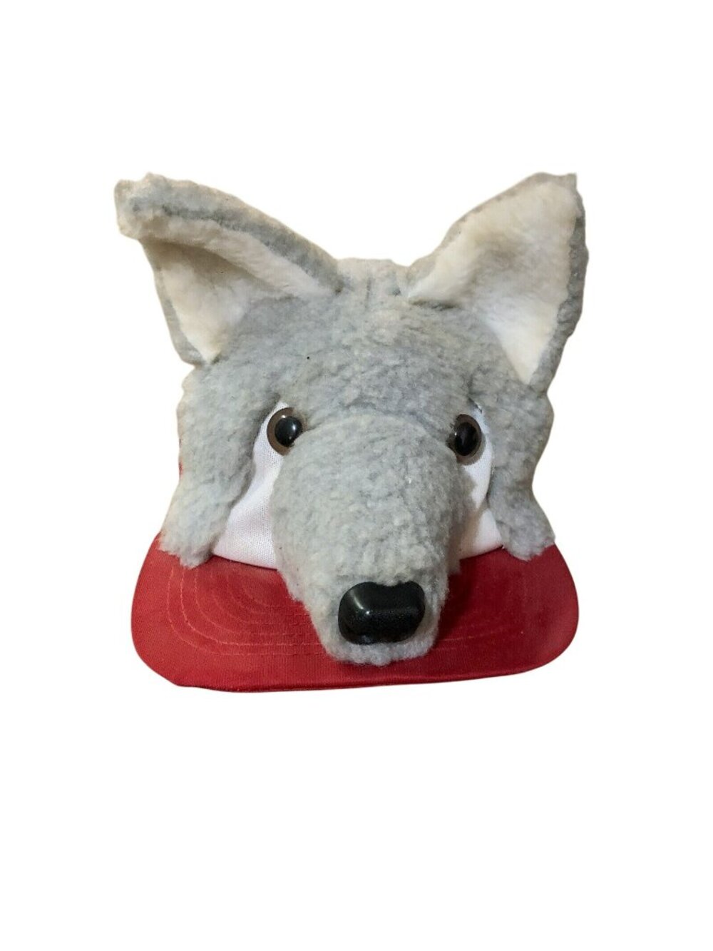 Vintage 1983 Wolf? Animal Trucker Hat Snapback USA Made Used